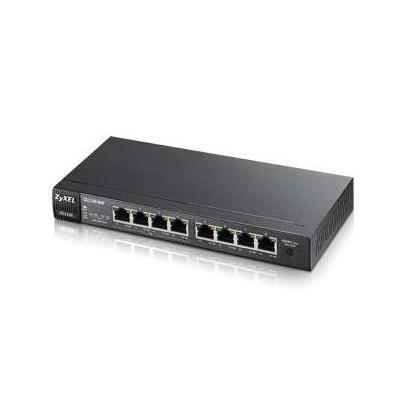 Switch 8porte Gb 4poe 30w Zyxel Gs1100 8hp Eu0101f 4718937567416