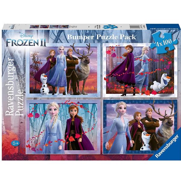 Frozen 2 4x100 Bumper Pack Ravensburger 12885 4005556128853