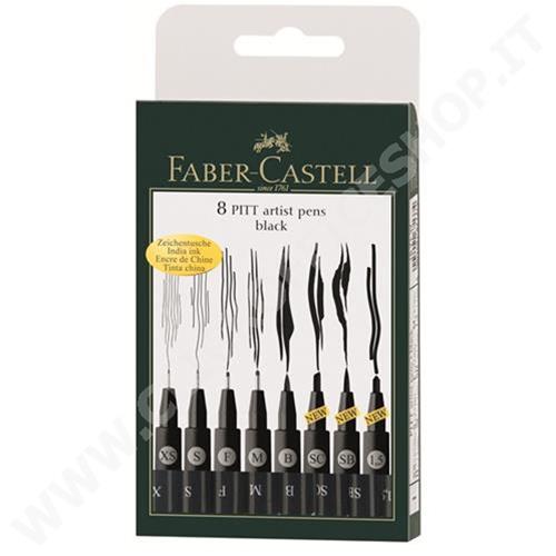 Pennarello Artista 8 Pz Faber Castell Cod 167137 4005401671374