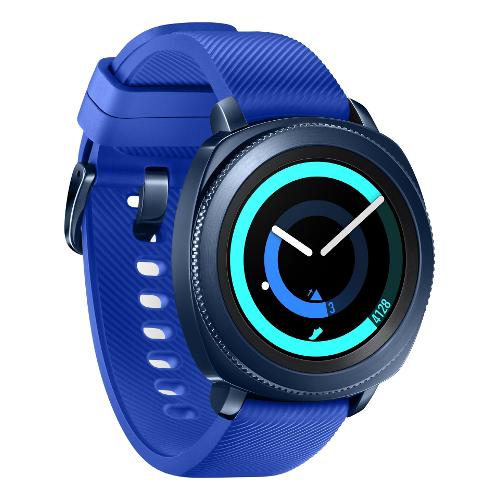 Samsung Gear Sport Blue 1 2in Samsung Smart Watch Sm R600nzbaitv 8806088990040