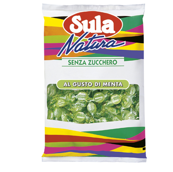 Caramelle Sula Gusto Menta Busta 1kg 9412100 4003455009716