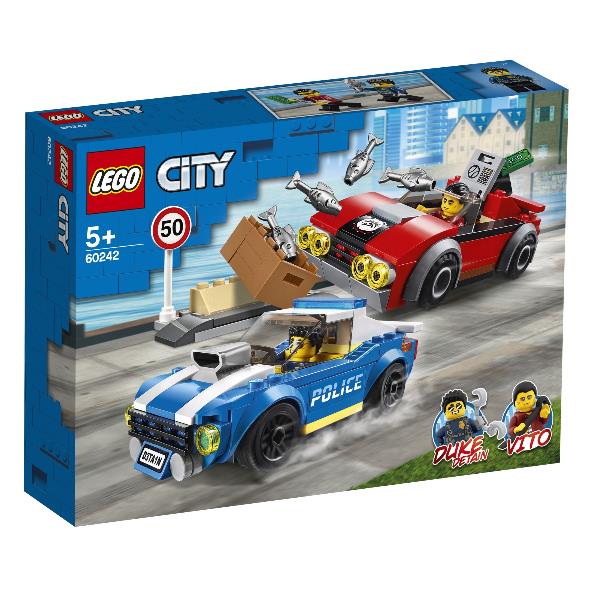 Arresto su Strada Della Polizia Cy Lego 60242a 5702016617566