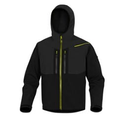 Giacca Softshell Horten 2 Tg Xl Nero Giallo Hort2njxg 3295249234805