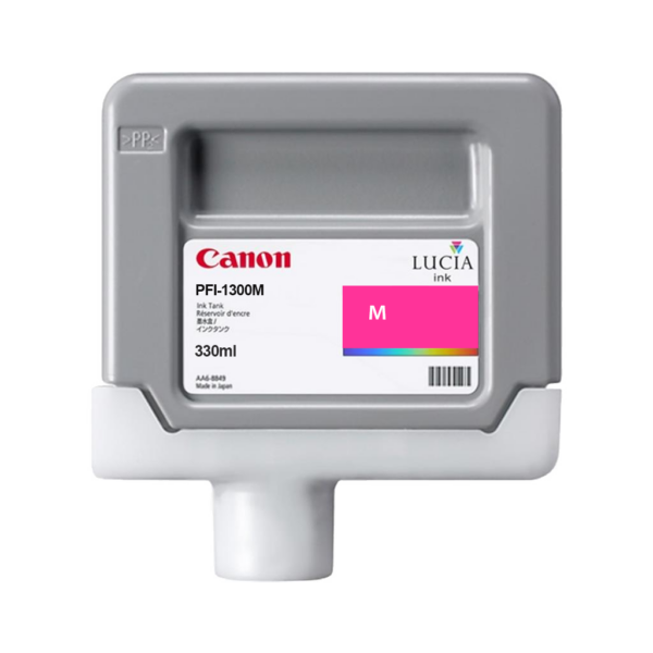 Cartuccia Canon Pfi 1300 Magenta Ipf Pro2000 4000 4000s 6000s 330ml 0813c001aa 4549292049336