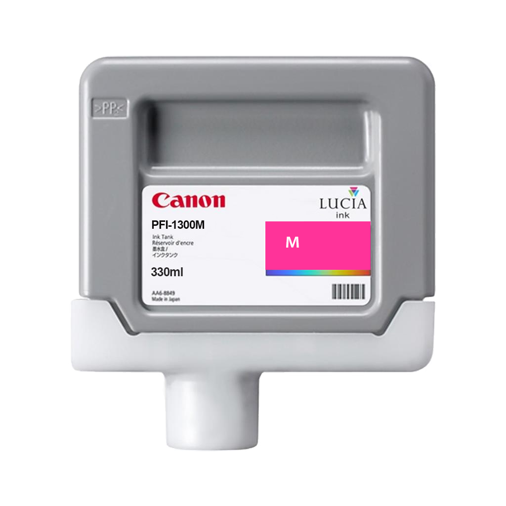 Cartuccia Canon Pfi 1300 Magenta Ipf Pro2000 4000 4000s 6000s 330ml 0813c001aa 4549292049336