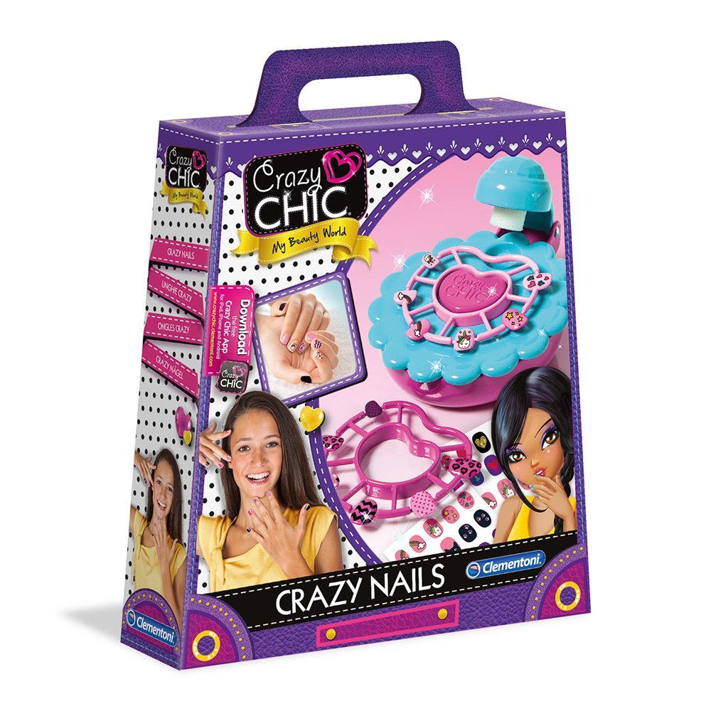 Crazy Chic Crazy Nails Clementoni 18512a 8005125185122