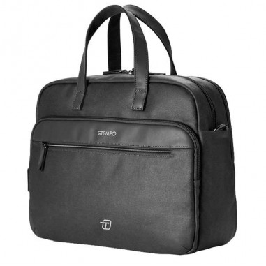 Borsa Hike Tela Cerata Dim 38x29x16cm Nero Intempo 9236hk34 8029221821654