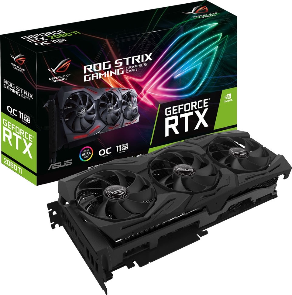 Gf Rog Strix Rtx2080ti O11g Ga Asustek Video Cards 90yv0cc0 M0nm00 4718017136570