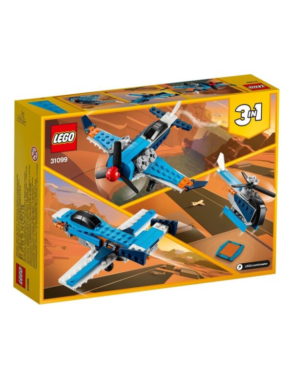 Aereo a Elica Cr Lego 31099 5702016616057