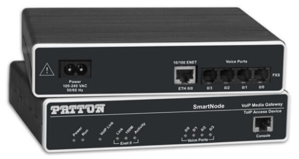 Smartnode 4 Fxs 4 Fxo Voip Patton Sn4118 4js4jo e 847840001053