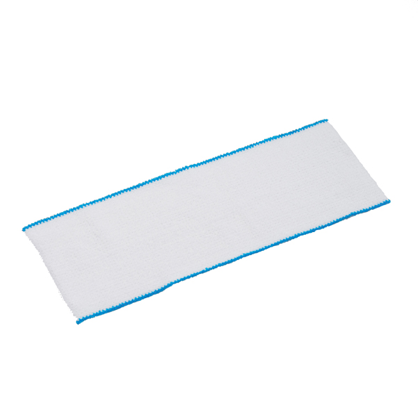 Swispo Mop 50 Panni 44x14cm Bianco con Bordo Blu Vileda 135981 4023103156869