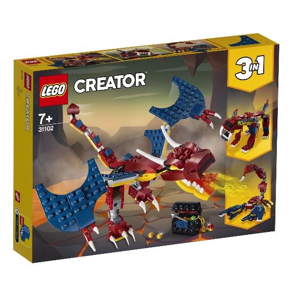 Drago del Fuoco Cr Lego 31102 5702016616286