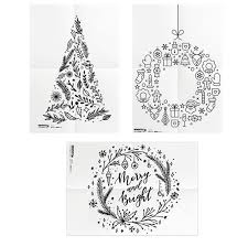 Set 3 Stencil su Foglio A2 a Tema Natale Securit Wd 3a2 Xm 8719075284421