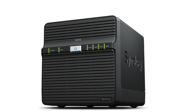 Ds418j 4bay 1 4 Ghz Dc 1gb Ddr4 Synology Nas Dt Ds418j 4711174722747