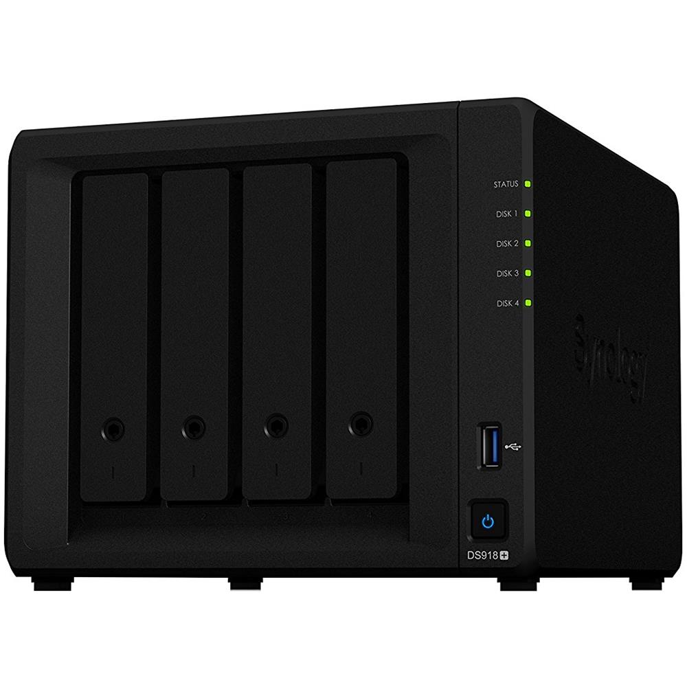 Ds918 4bay 1 5 Ghz Qc 2x Gbe Synology Nas Dt Ds918 4711174722594