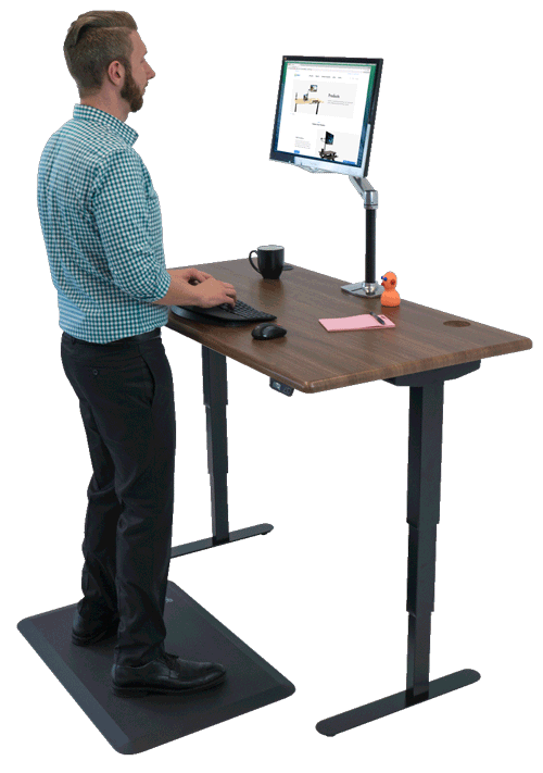 Workstation Sit Stand Workplace Newstar Computer Products Eur Ns Ws200black 9999999999999