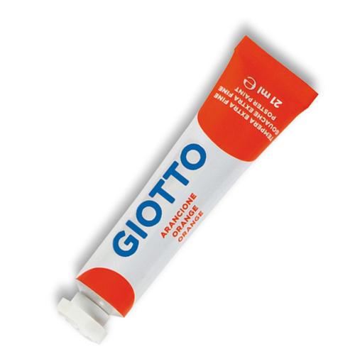 Tempera Giotto Tubo 7 21ml Arancione 05 Cod 35500500 8000825320538