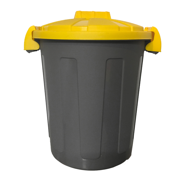 Contenitore Portarifiuti Dusty 25lt C Coperchio Giallo 105 25 Gia 8004331105269