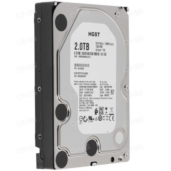 Ultrastar 7k2 2tb Sata Hgst Int Hdd Mobile Consumer 1w10002 829686005150