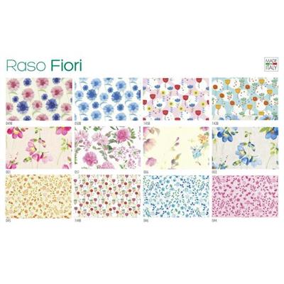 Scatola 100fg Carta Regalo Raso Fiori 70x100cm Rex Sadoch R4403gen 8006715132106