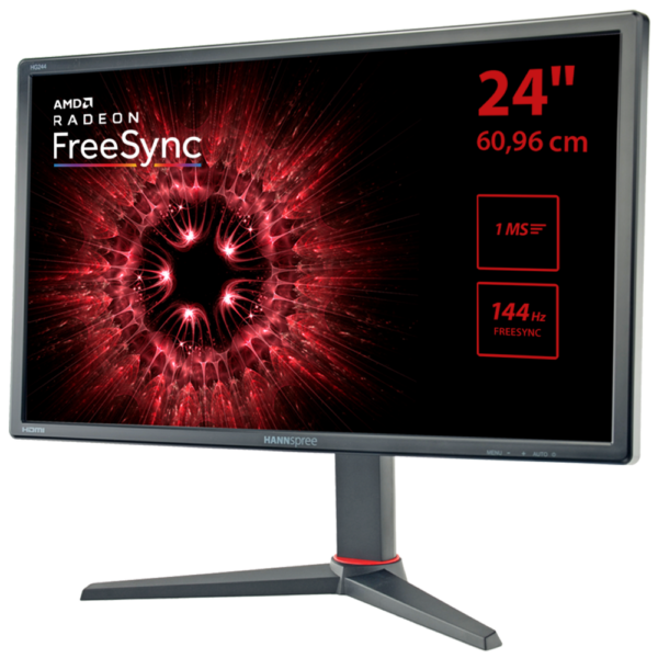 24in Hg244pjb Gam Led 1ms Fhd Hanns G Monitors Hg244pjb 4711404022562