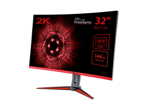 Monitor 32 Gaming 144hz 1ms Hannspree Hg324qjb 4711404022555