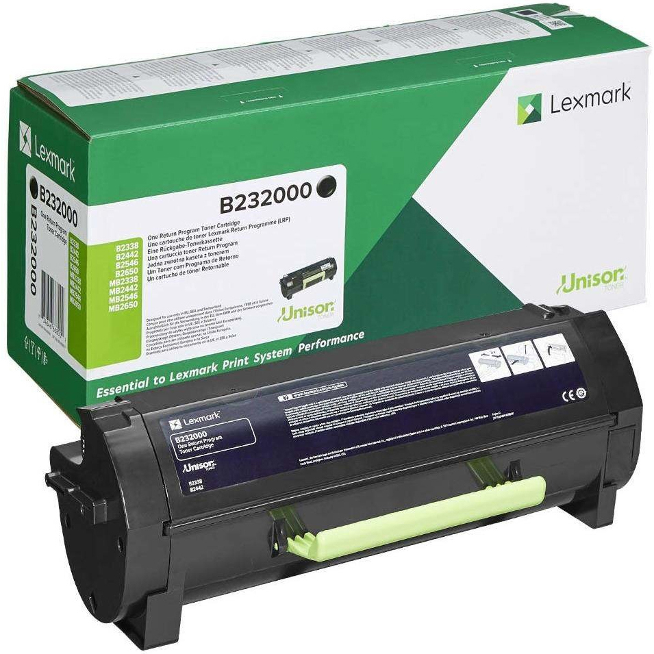 Toner Neroreturn Program per B2338dw B2442dw B2546dn B2650dn Mb2338adw B232000 734646668002