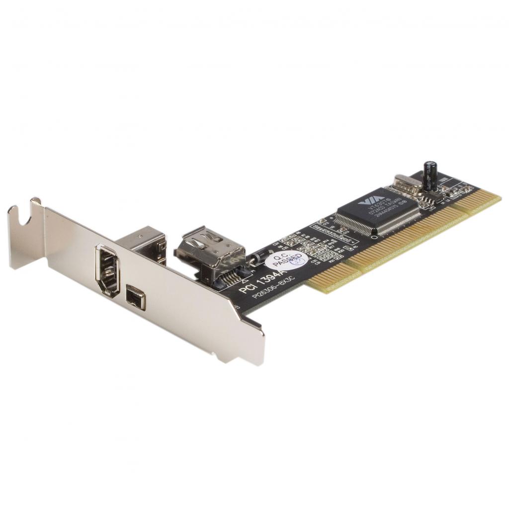 Scheda Adattatore Firewire Pci 1394a Basso Profilo a 3 Porte