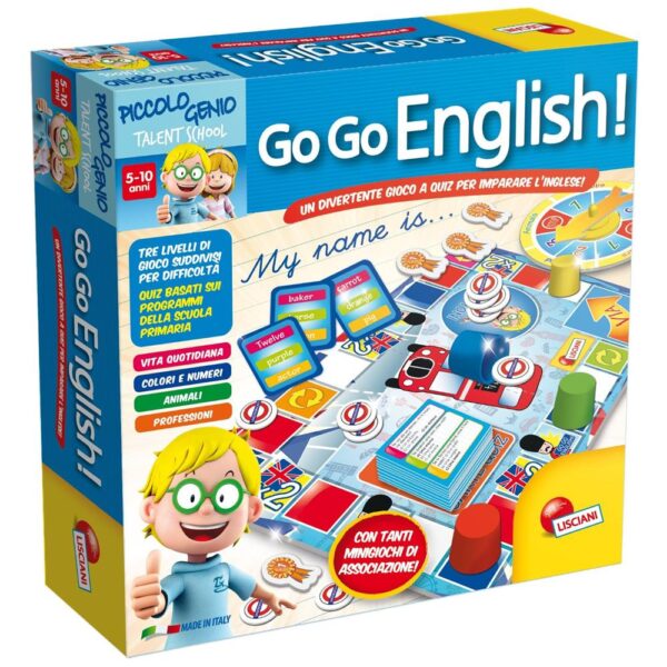 I 39 Am a Genius Go Go English Lisciani 48892 8008324048892