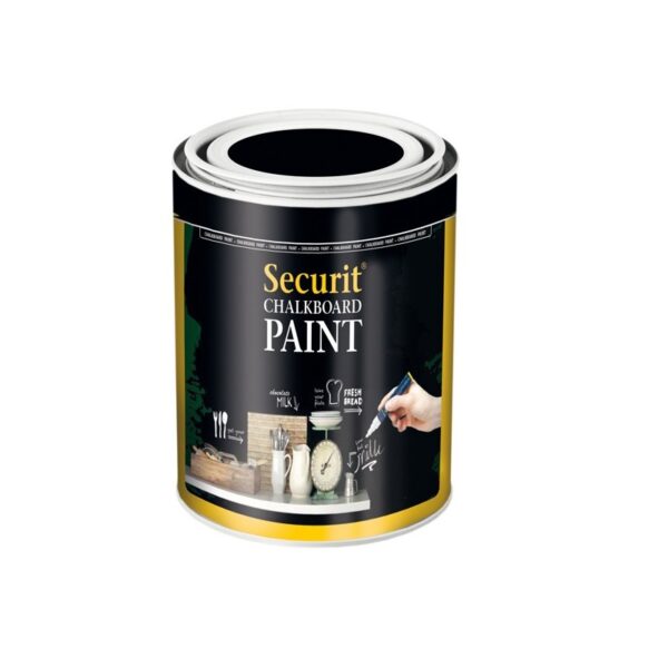 Pittura Lavagna Nero 2500ml 30mq Securit