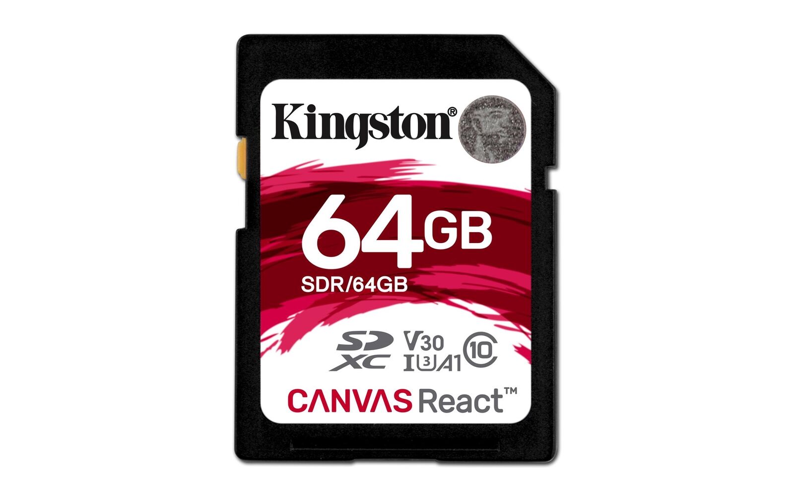 64gb Sdxc Canvas React Kingston Digital Media Product Sdr 64gb 740617275896