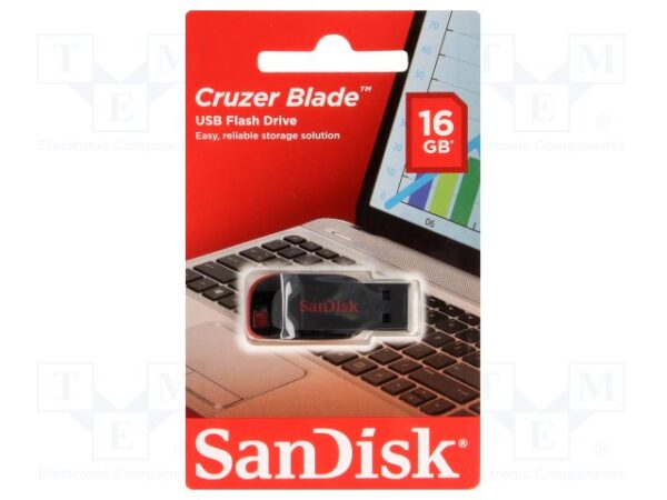 Chiavetta Usb Cruzer Blade 16gb Sandisk Sdcz50 016g B35 619659000431