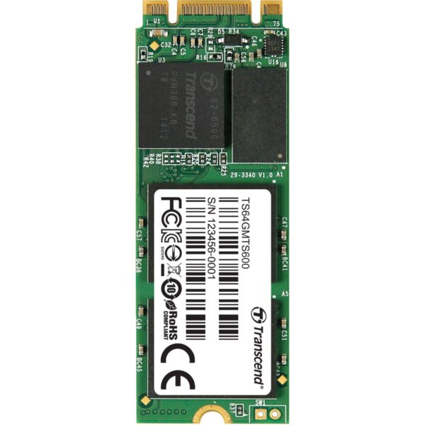 64gb M 2 2260 Ssd Sata3 Mlc Transcend Ts64gmts600 760557828419