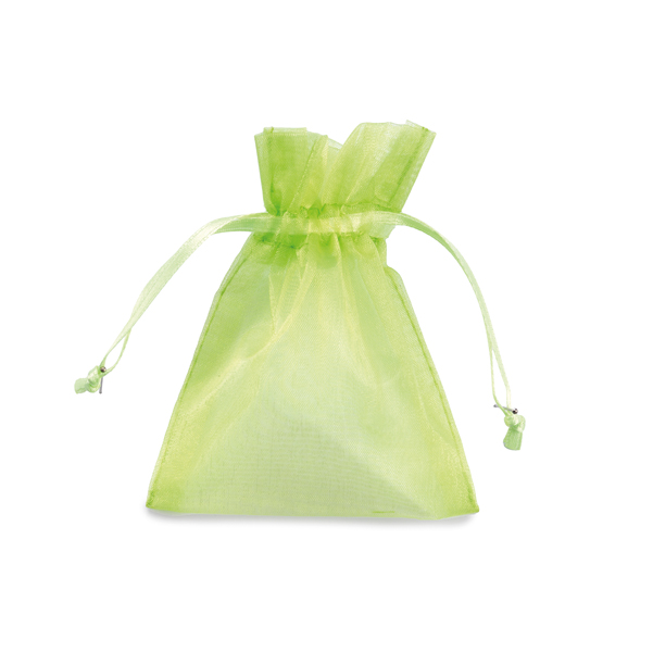 20 Sacchetti Organza Milly 12 5x17cm Verde Mela Ul550dll03vvm 8013170304818