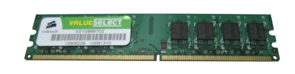 Dimm Ddr2 667mhz 1gb C5 Noecc Corsair Vs1gb667d2 870584005902