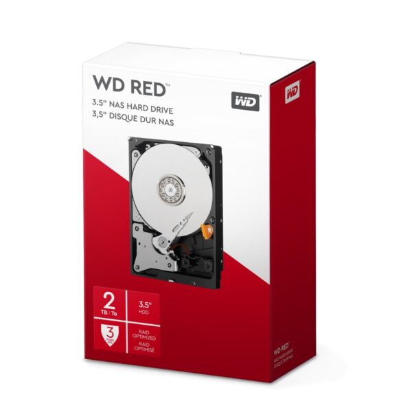 Wd Red Nas 2tb 24×7 Wd Retail Kit Hdd Nas Wdbmma0020hnc Ersn 718037815503