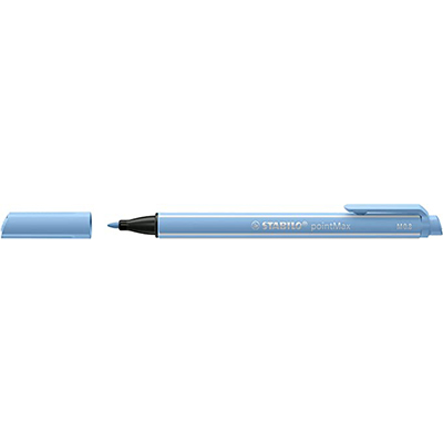 Penna Stabilo pointmax 488 blu ghiaccio