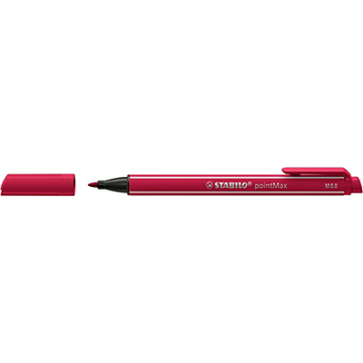 Penna Stabilo pointmax 488 rosso scuro