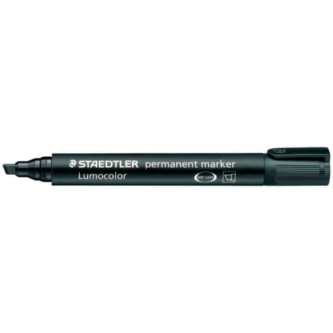 Marcatore punta a scalpello Staedtler Lumocolor permanent marker 350 2-5 mm nero - 350-9