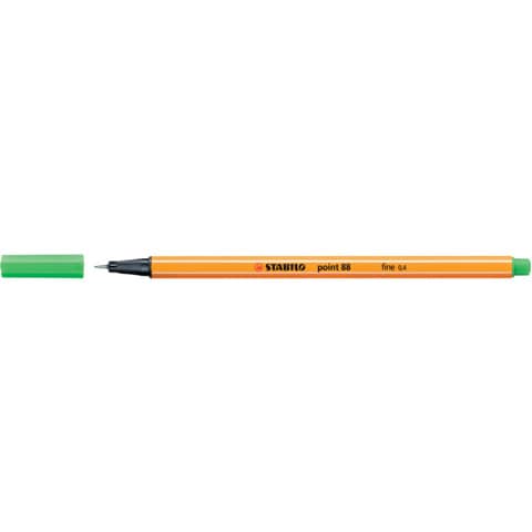 Fineliner Stabilo Point 88® 0,4 mm  verde foglia - 88/43