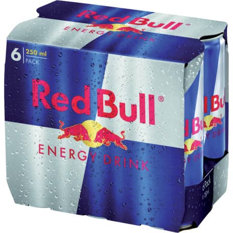 Red Bull Energy Drink 6x250 ml  02-0006