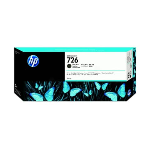 cartucce inkjet 726 HP nero opaco  Conf. 2 - CH575A