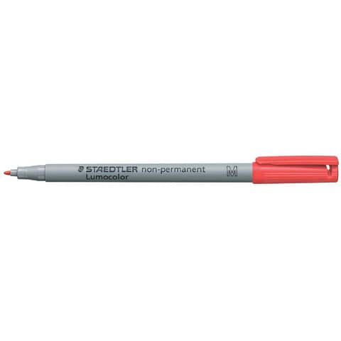 Penna a punta sintetica Staedtler Lumocolor® non-permanent 315 M 1 mm rosso - 315-2