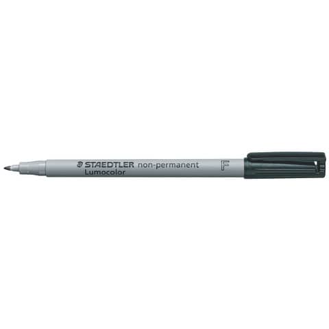 Penna a punta sintetica Staedtler Lumocolor® non-permanente 316 F 0,6 mm nero - 316-9