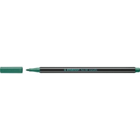 Penna Stabilo Pen 68 metallic verde metal