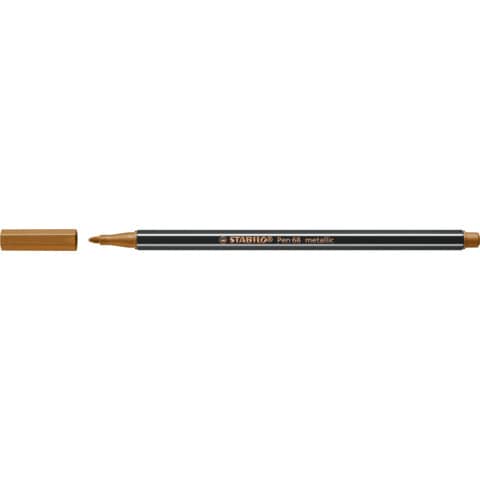 Penna Stabilo Pen 68 metallic bronzo