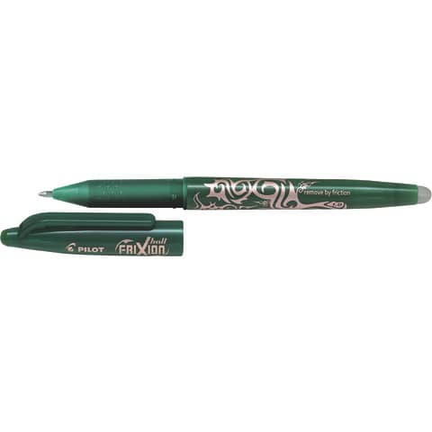 Penna a sfera cancellabile Pilot Frixion Ball punta Broad 1 mm verde 6543