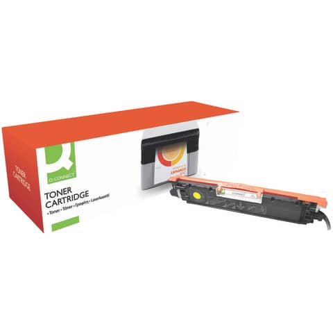 Toner Q-Connect compatibile con HP CE312A - giallo KF15429