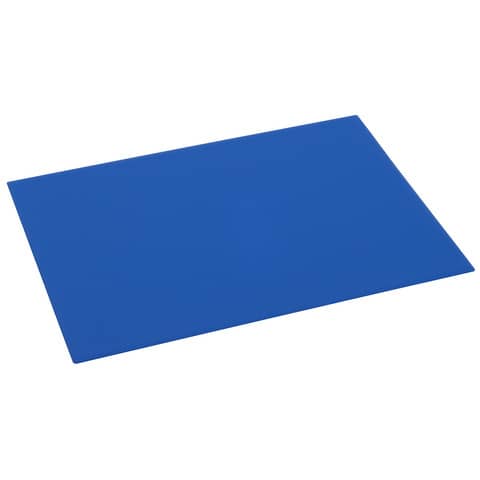 Sottomano Neon Arda in plastica morbida Soft-touch f.to 50x35 cm blu 0113NEO4000