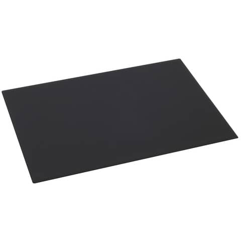 Sottomano Neon Arda in plastica morbida Soft-touch f.to 50x35 cm nero 0113NEO1000